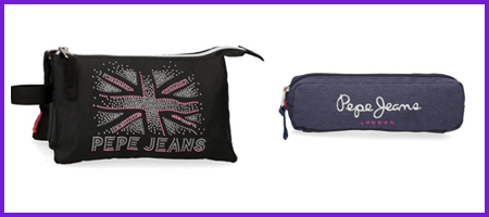 estuches pepe jeans